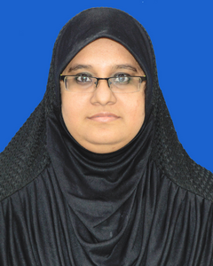 <b>Dr. N. Fathima Thabassum,</b> M.Com., M.B.A.,M.Phil.,Ph.D.,N.E.T(Commerce).,N.E.T(Management).,   <br/> Assistant Professor & Research Supervisor, <br/>  Department of Commerce, 